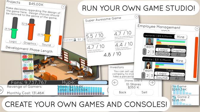 game studio tycoon 3, parent review
