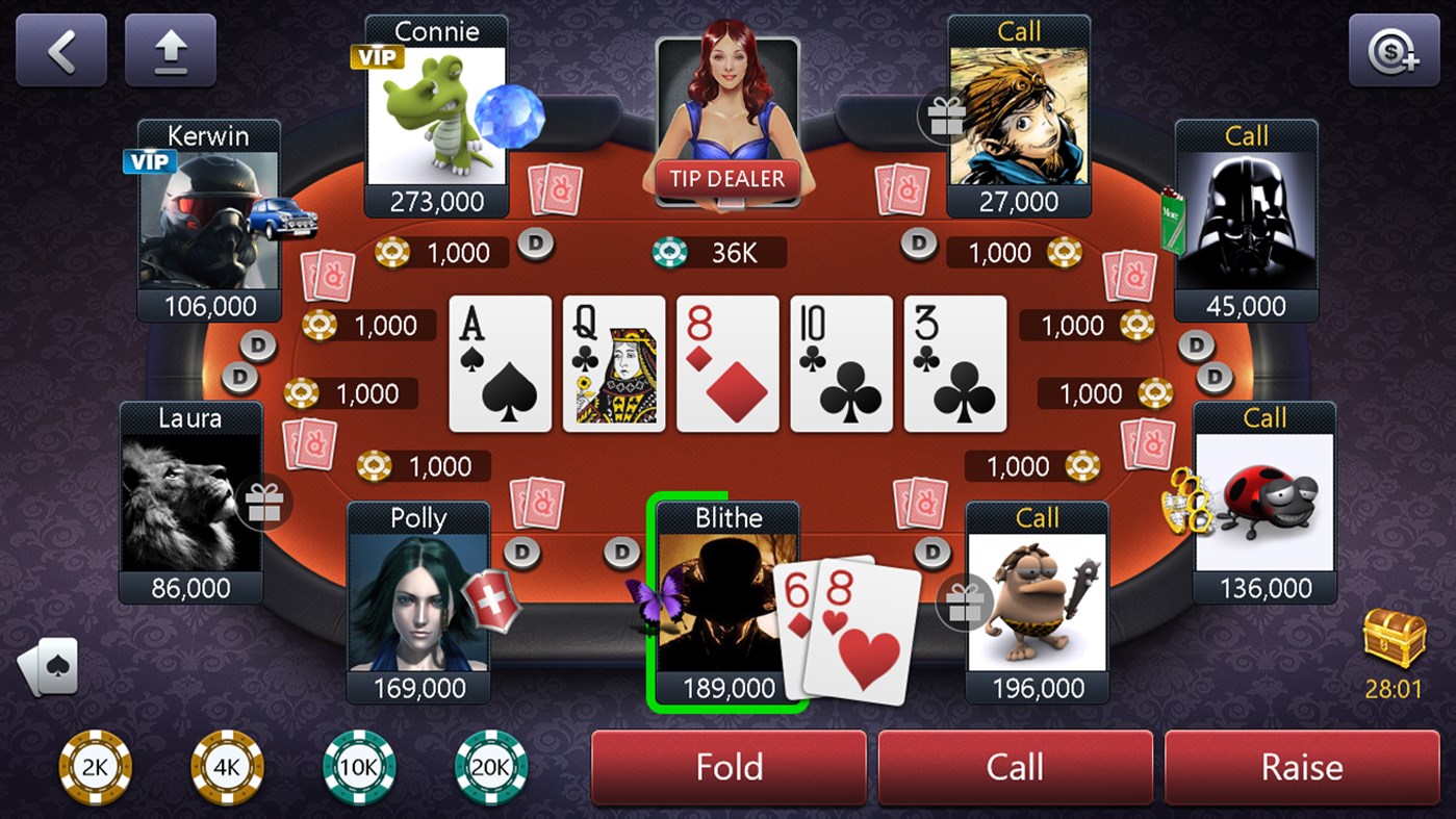 #2. Texas Holdem Poker! (Windows) Av: HytoGame