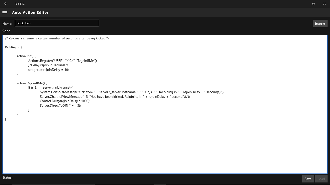 #8. Foo IRC (Windows) 由: Synfron