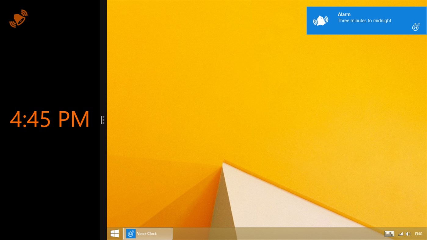#9. VOICE CLOCK (Windows) 由: KAB Studio