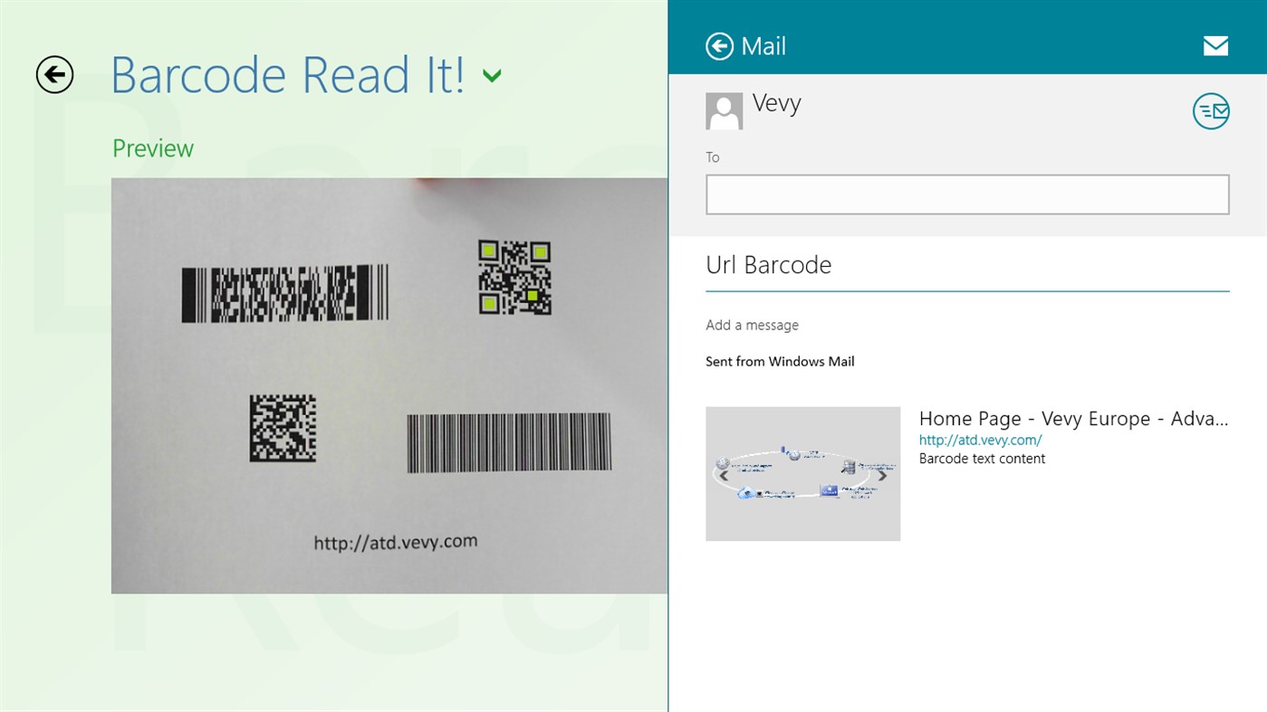 #4. Barcode Read It! (Windows) โดย: VEVY EUROPE SpA