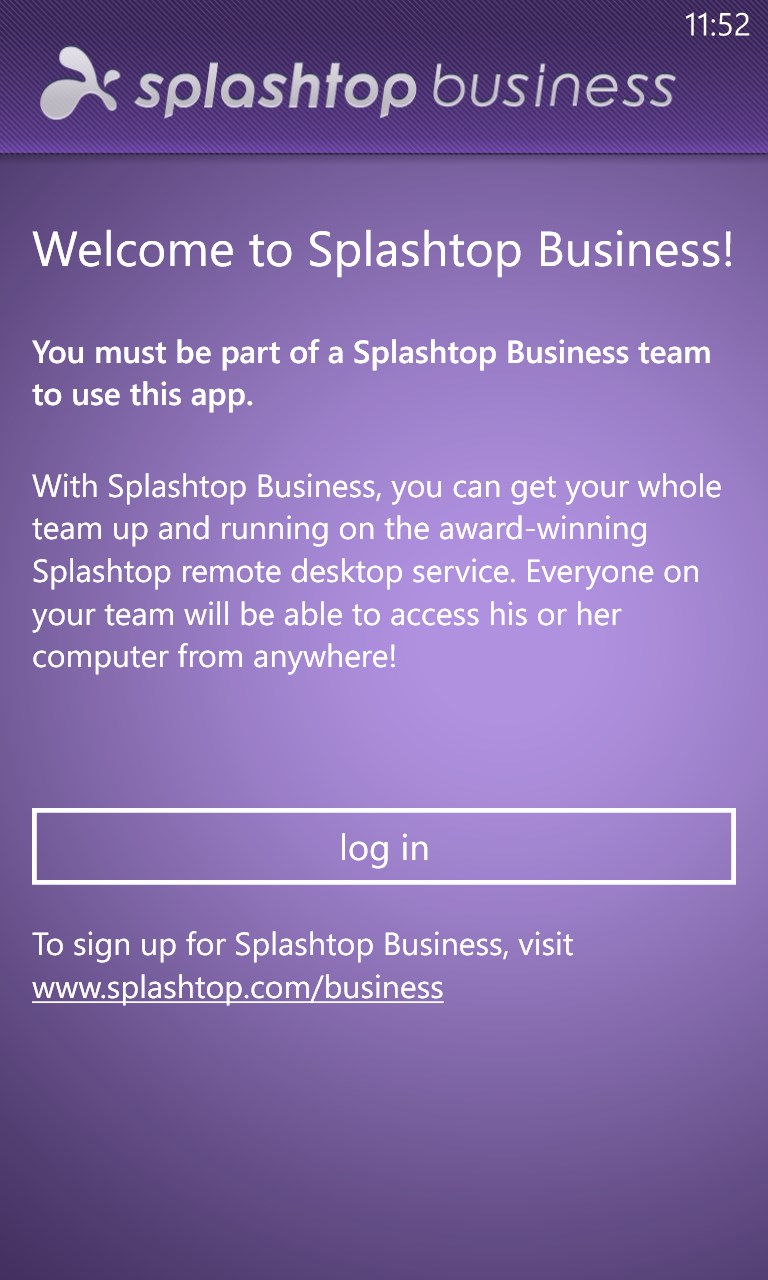 Screenshot 1 Splashtop Business windows
