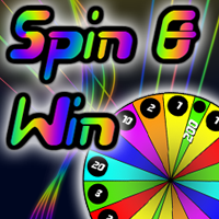 Spinning word. Spin and win. Spin to win.