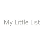 My Little List