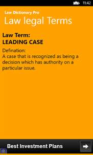 Law Dictionary Pro screenshot 3