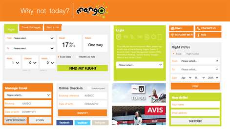 Mango Airlines Screenshots 1