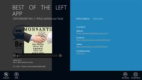 BEST OF THE LEFT APP Screenshots 1