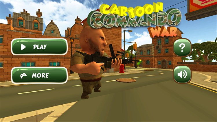 Cartoon Commando War 3D - PC - (Windows)