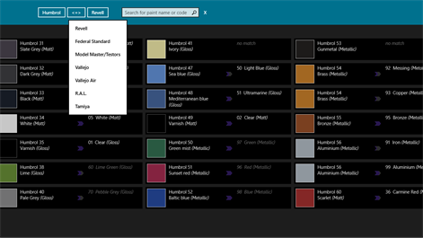 Humbrol Paint Converter Screenshots 2