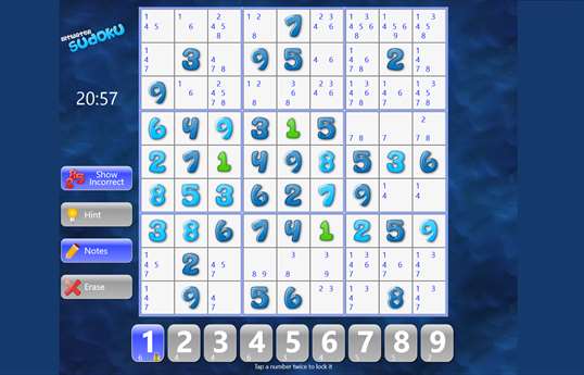 Bitwater Sudoku screenshot 3