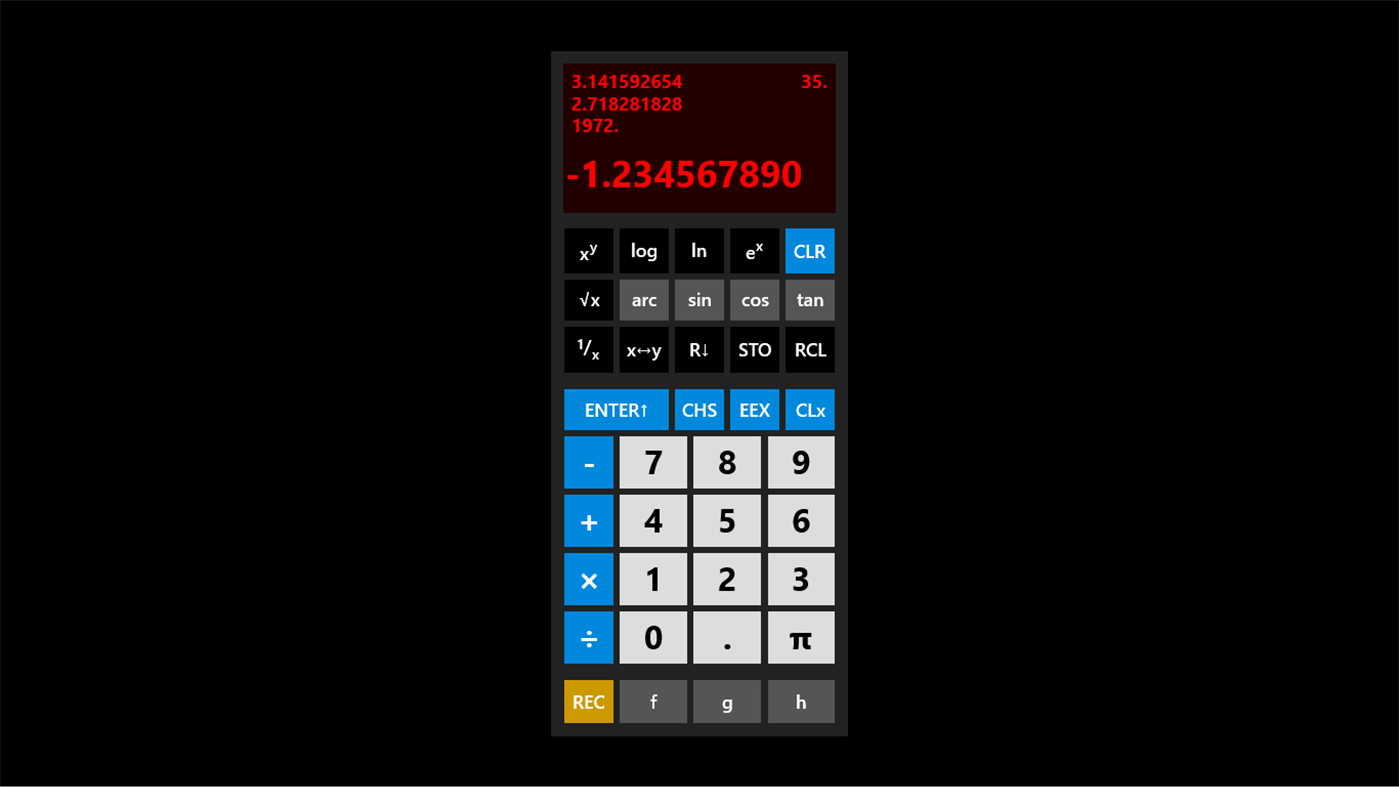 #3. RetroCalc (Windows) 由: Creation Software