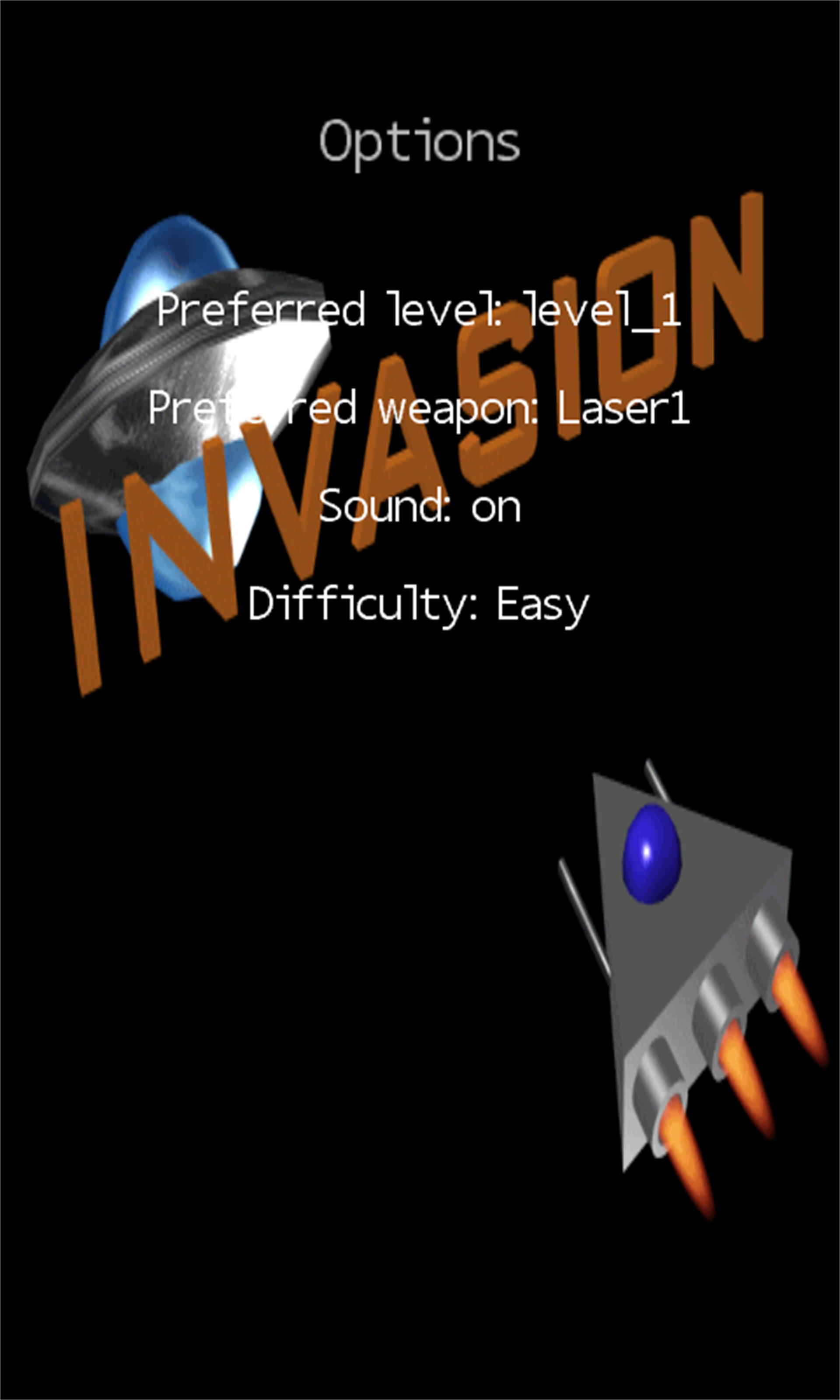 Screenshot 2 from Space Invaders