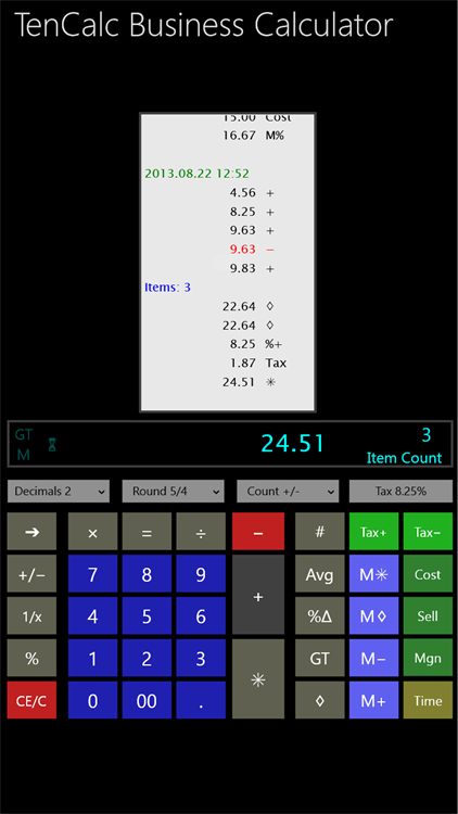 TenCalc Business Calculator - PC - (Windows)