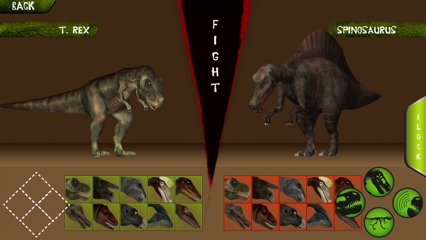 #3. Jurassic Arena: Dinosaur Arcade Fighter (Windows) 由: Gluten Free Games