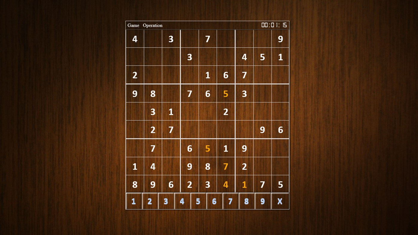 #3. Sudoku * (Windows) โดย: Cool Games Studio