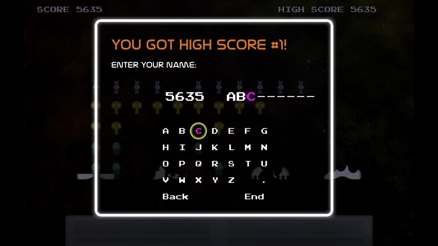 #5. Infinite Invaders (Windows) Podle: Peter Spada