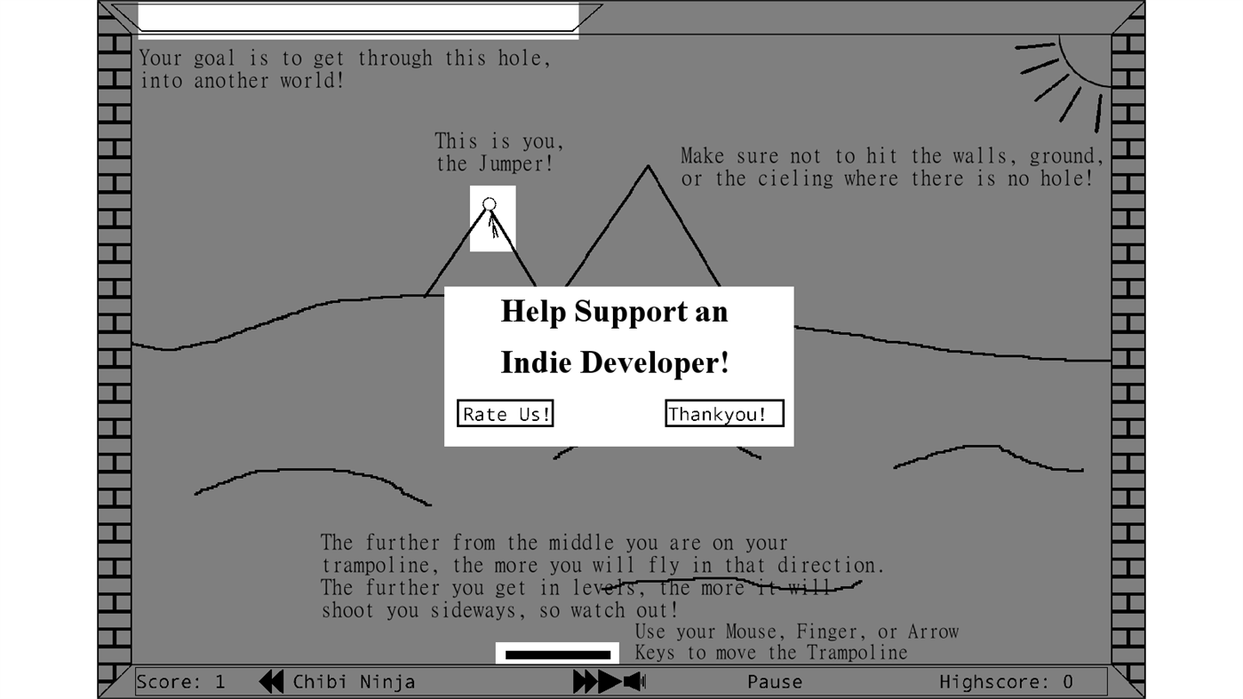#4. Stick Man Trampoline (Windows) Podle: Cardanis Studios