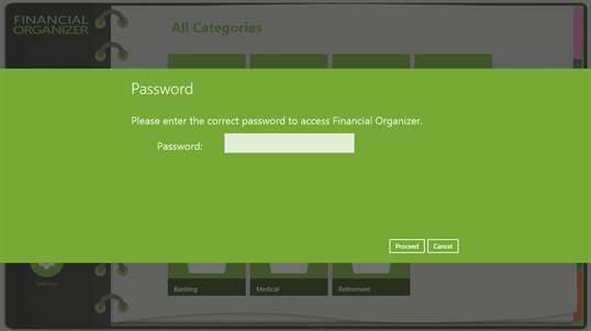 Financial Organizer & Password Vault screenshot 4