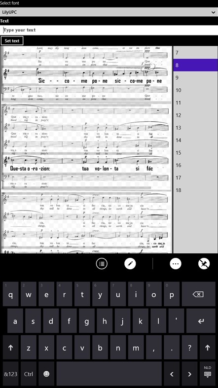 #5. Music score viewer (Windows) Με: de wolff