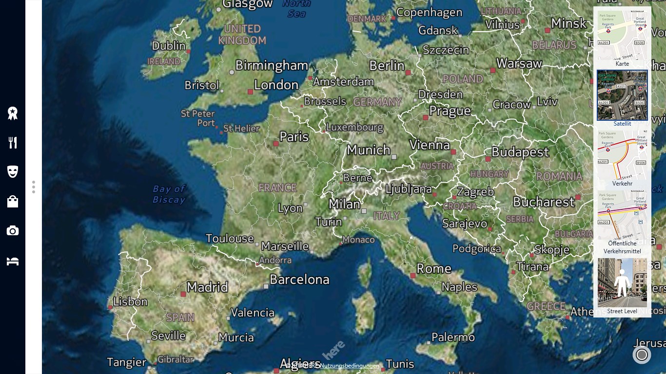HERE Maps Screenshot