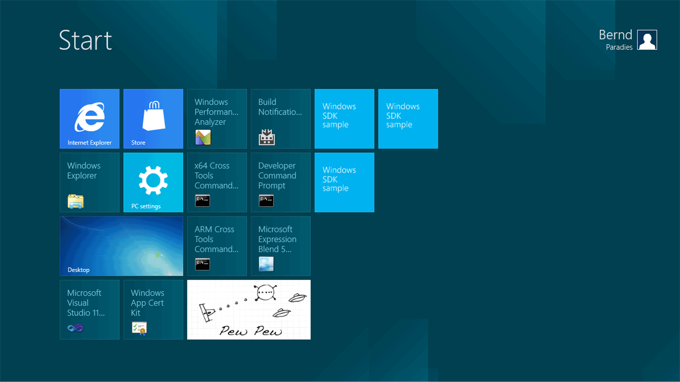 #8. Pew Pew (Windows) Von: Bernd Paradies