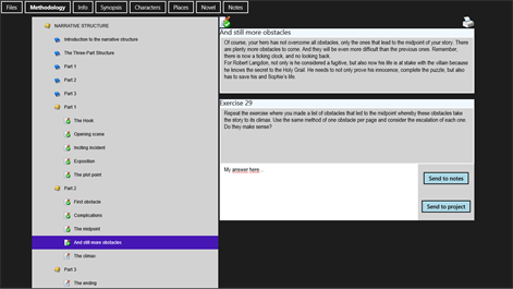 Novel Writer RT Screenshots 2