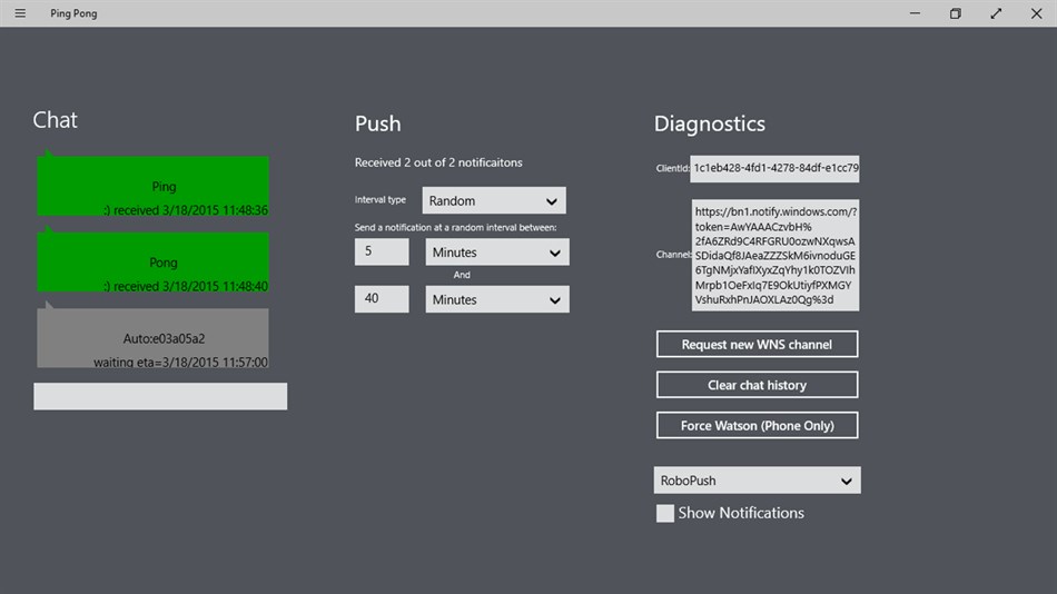 OSNetPingPong (Windows) Podle: Microsoft Corporation