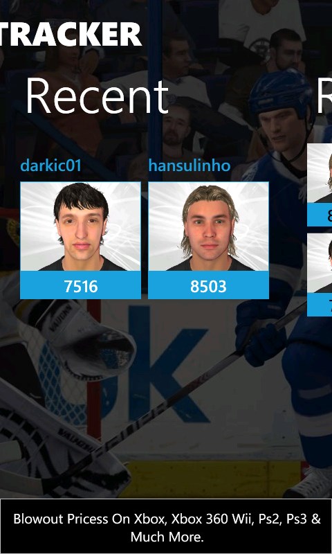 Download NHL 12 Tracker