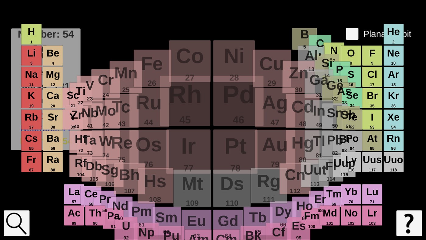 #4. Periodic Table 3D (Windows) De: Geeky Monkey