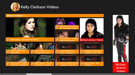 Kelly Clarkson Videos Screenshots 2