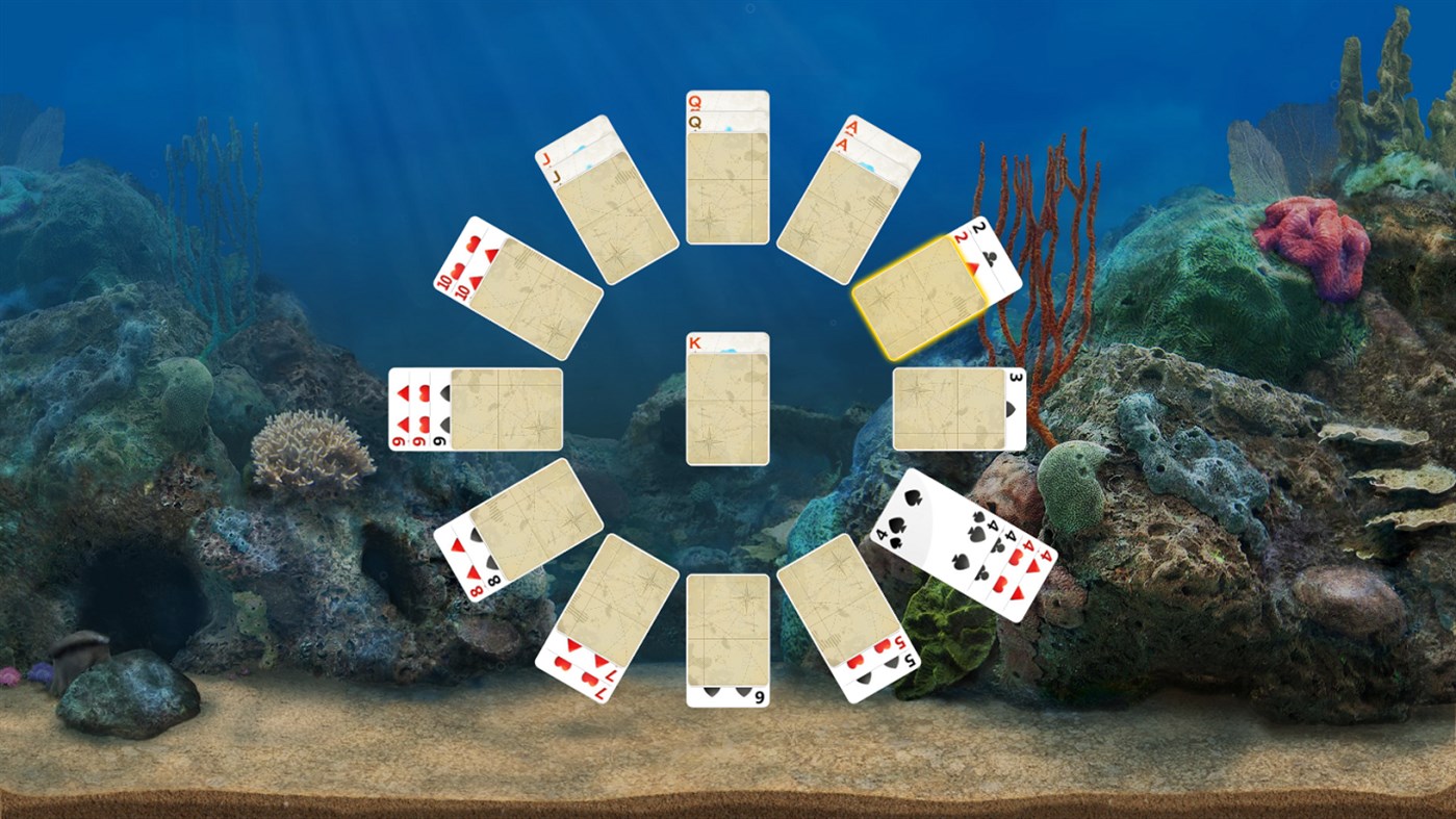 #2. Clock Solitaire (Windows) By: Larocque