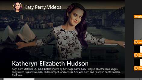 Katy Perry Videos Screenshots 1