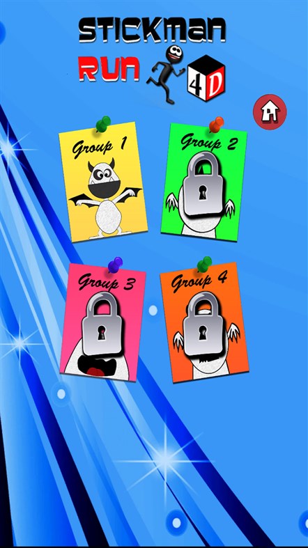 #7. Stickman Run 4D (Windows) By: Kaufcom