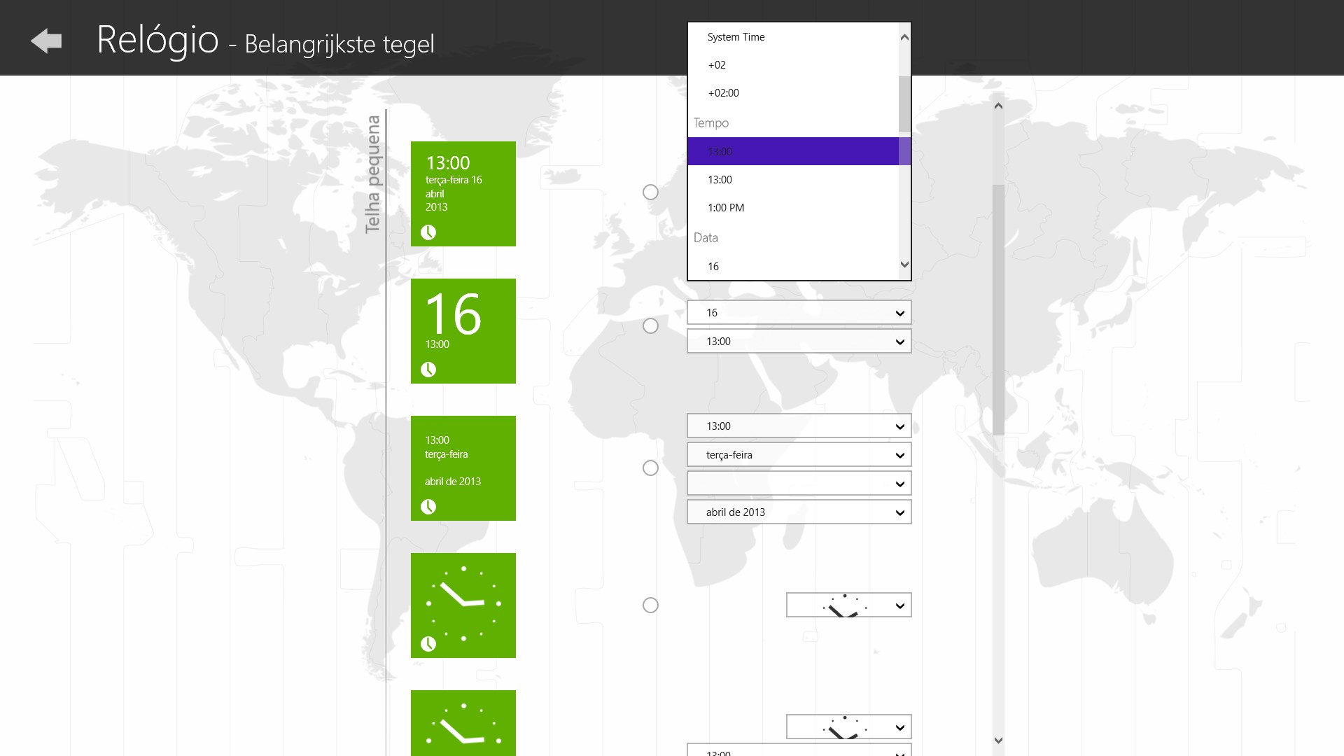 Como usar o relógio do mundo no aplicativo Relógio no Windows - Suporte da  Microsoft