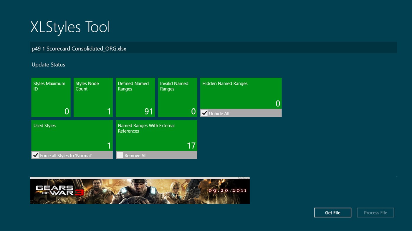 #3. XLStylesTool (Windows) 由: XLGeekCoder