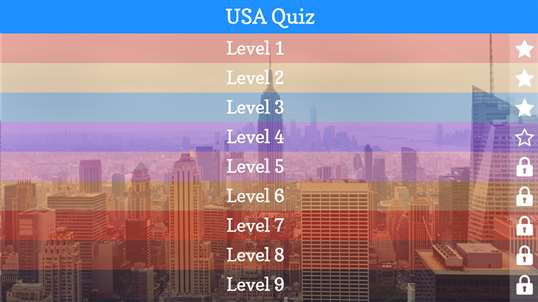 The Great USA Quiz screenshot 1