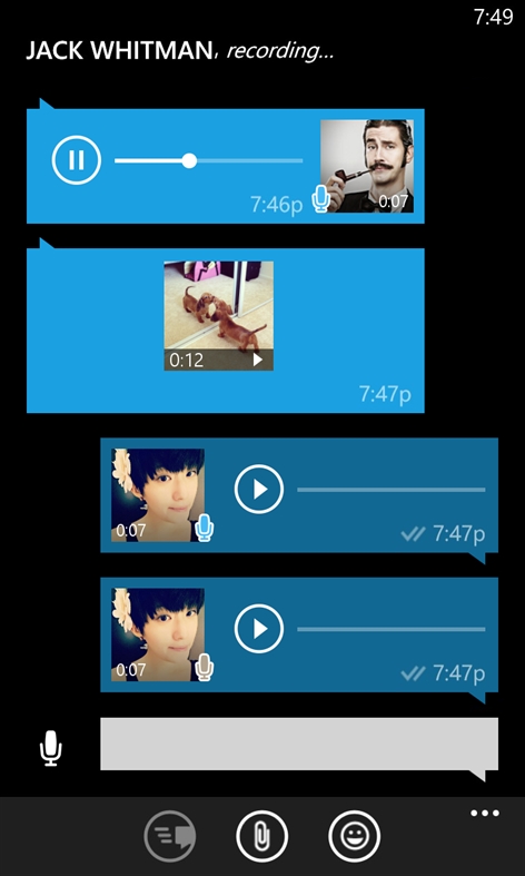 WhatsApp Beta Screenshot