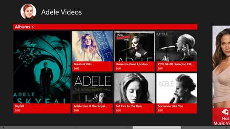 Adele Videos Screenshots 2