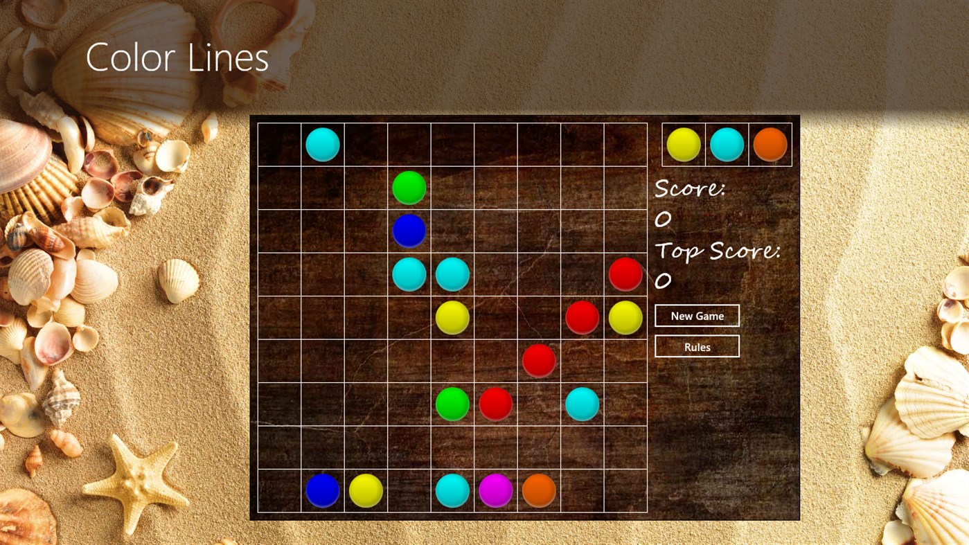 #2. Color Lines (Windows) Bởi: Jujuba Software