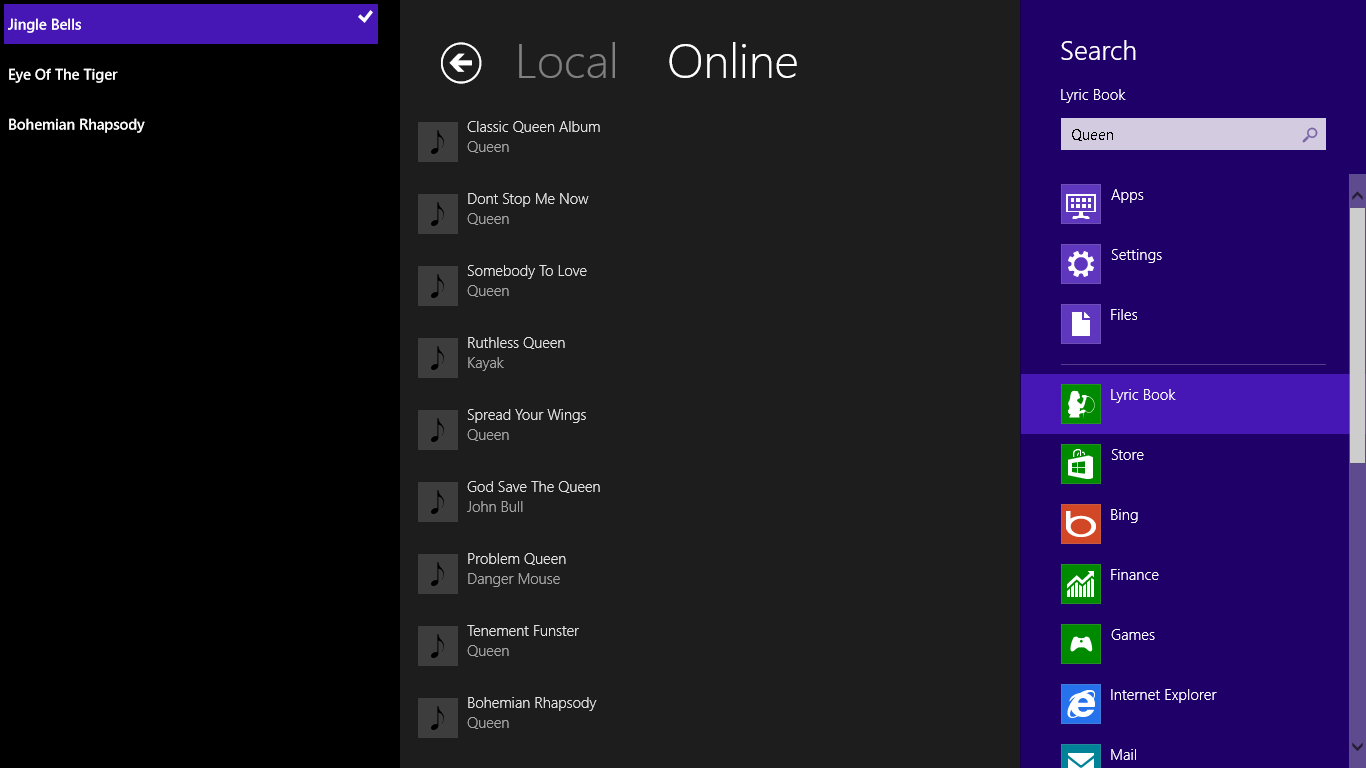 Lyric Book for Windows 10