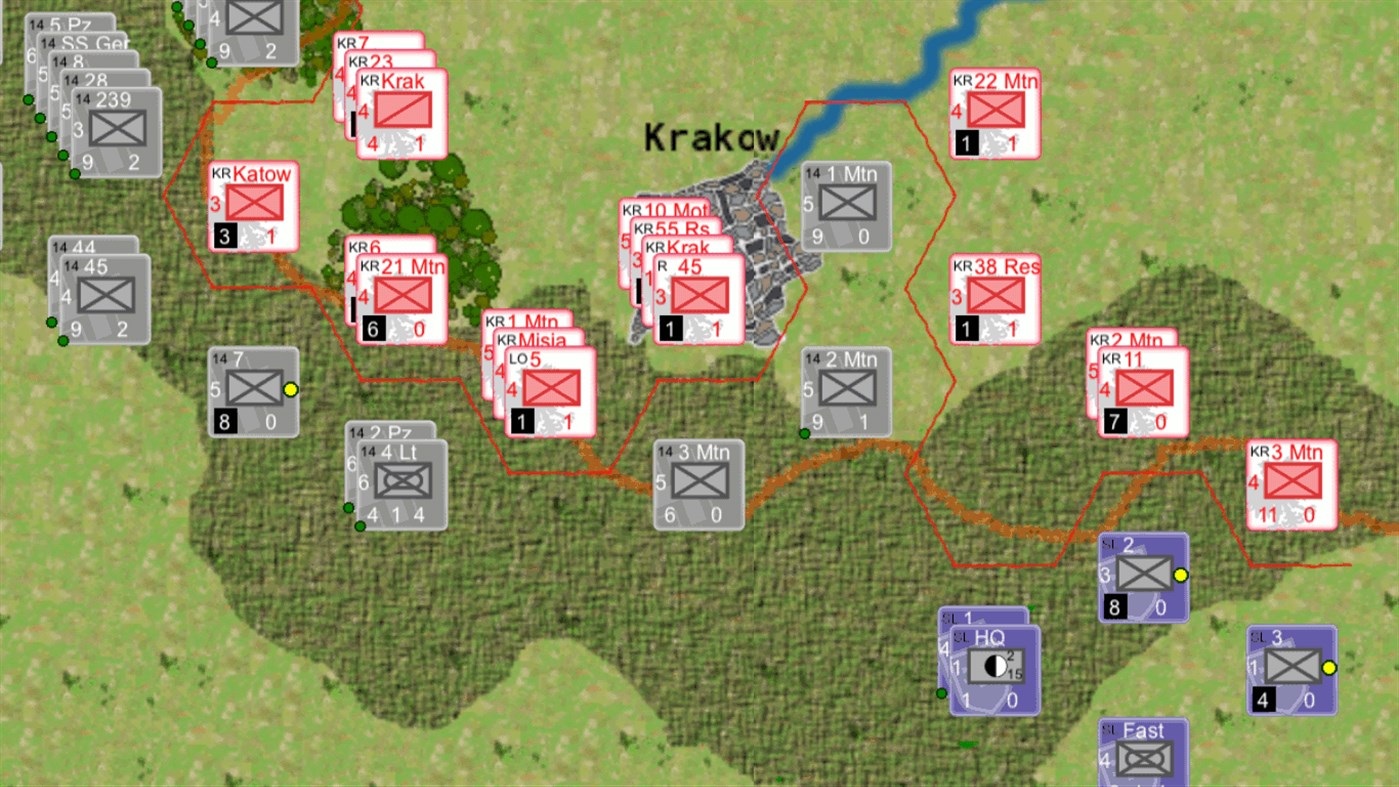 #2. Wargame: Poland 1939 (Windows) Bởi: DK Simulations