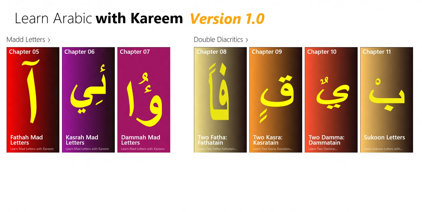#2. Learn Arabic With Kareem (Windows) Por: Bridge-Building Media Ltd.