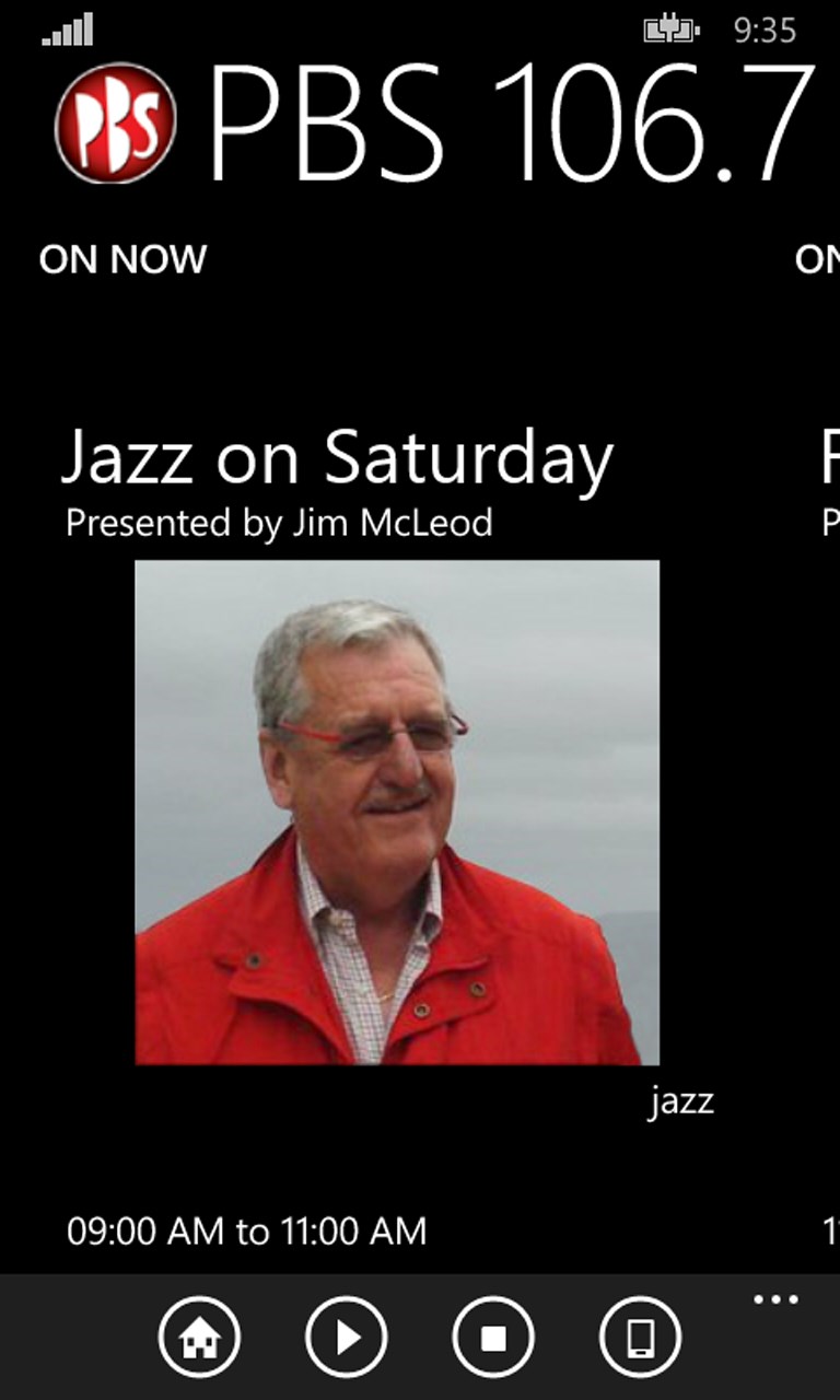 PBS 106.7FM screenshot