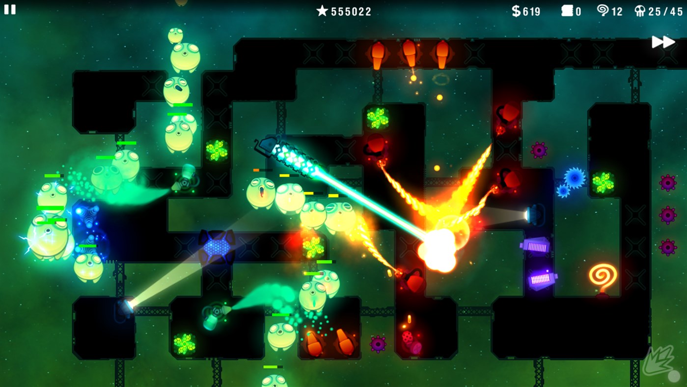 #1. Radiant Defense (Windows) بواسطة: David Peroutka