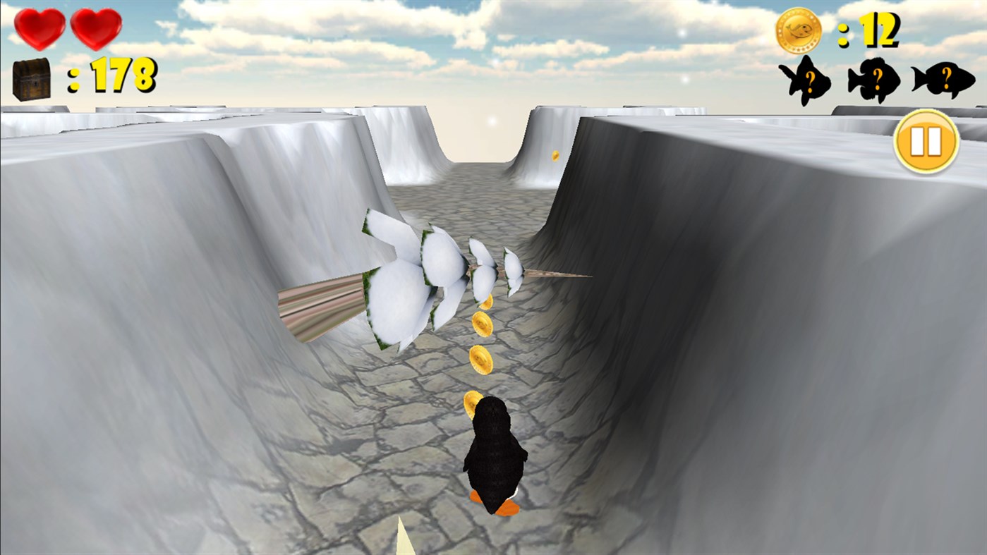 #8. Penguin Run (Windows) โดย: Apricot Games