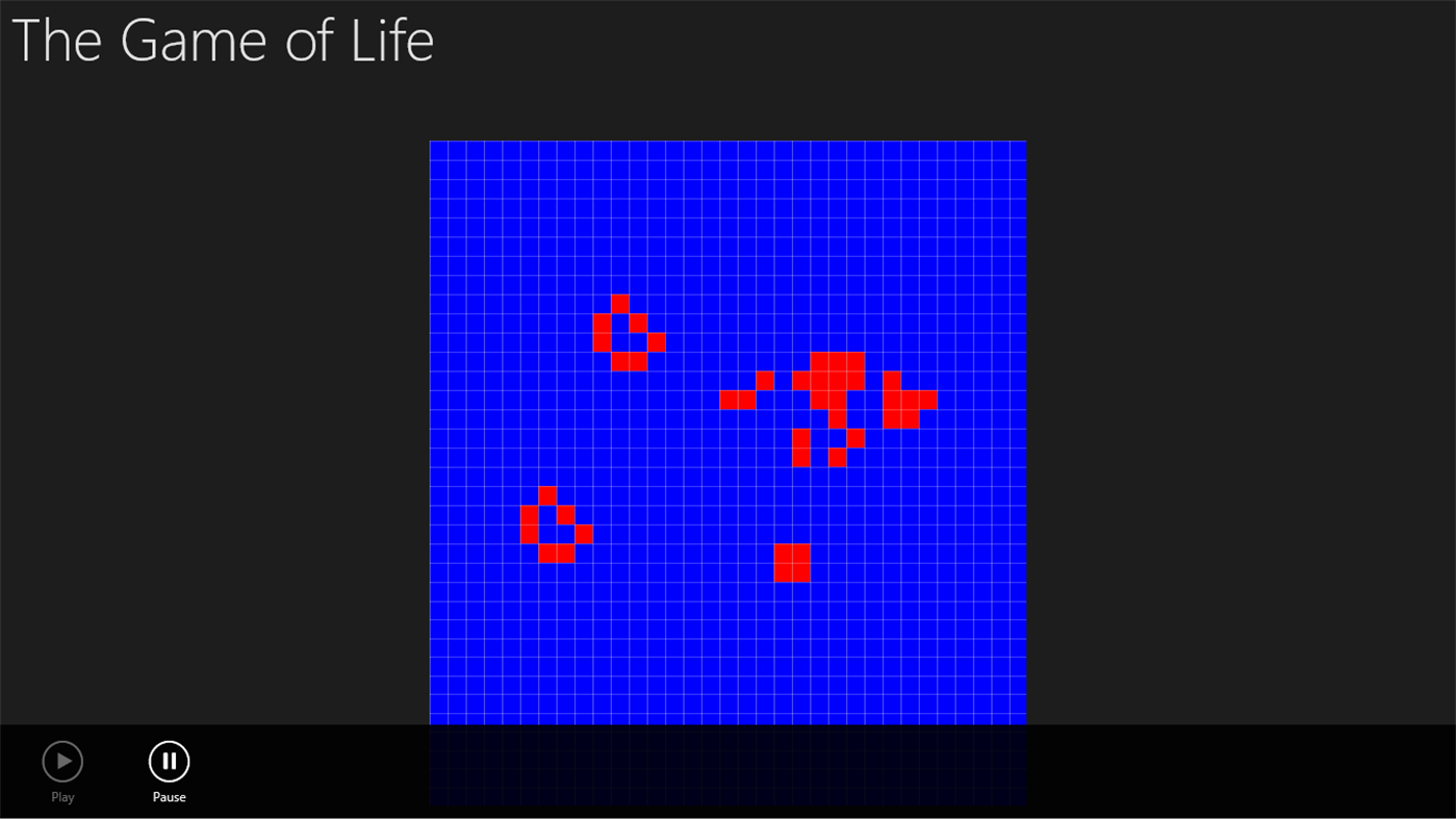 #4. The Game of Life (Windows) By: Golesh Alex