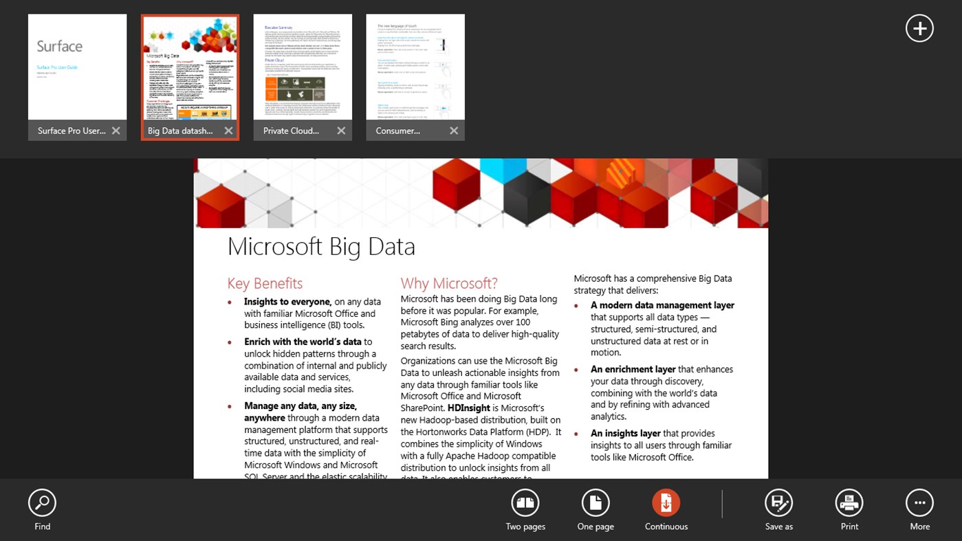 #1. Reader (Windows) โดย: Microsoft Corporation