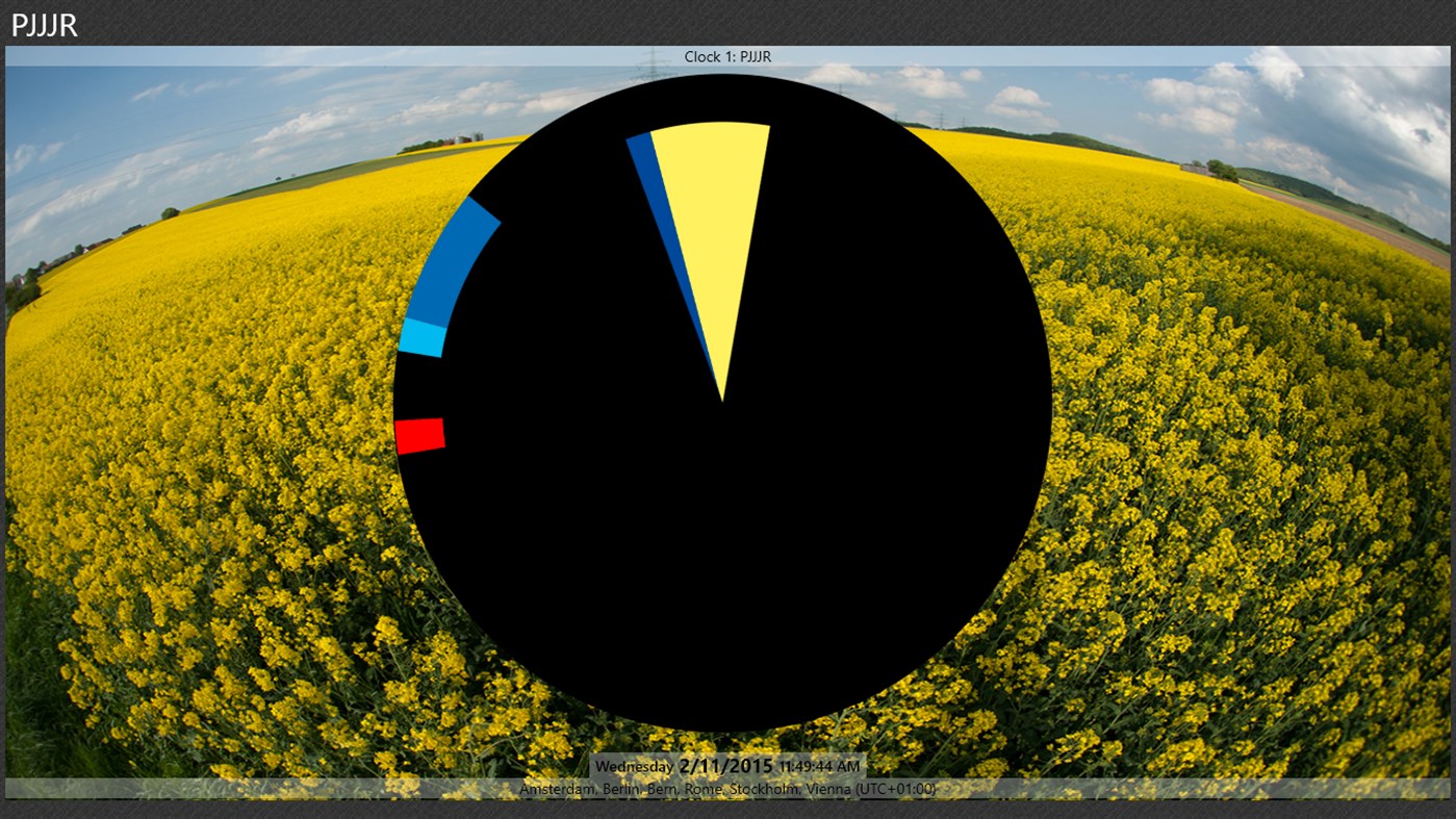 #2. Tile-Clock (Windows) 由: Ralf Ellersiek