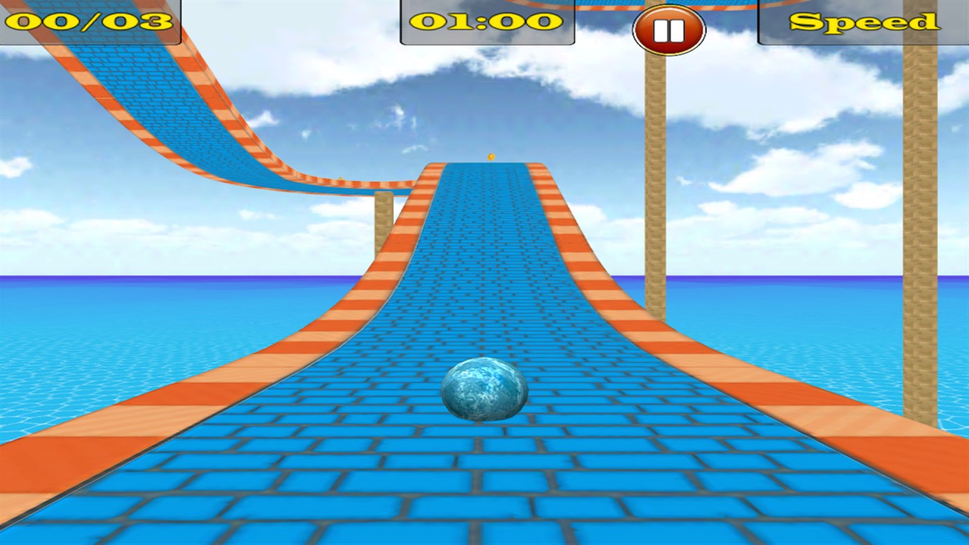 #2. Bouncing Ball 3D Free (Windows) 由: YASH FUTURE TECH SOLUTIONS PVT. LTD