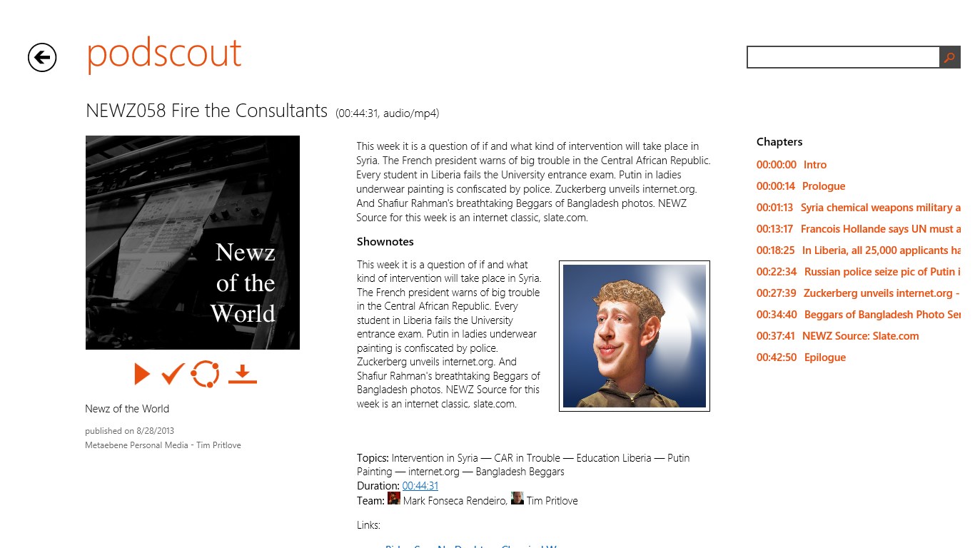 show episode details